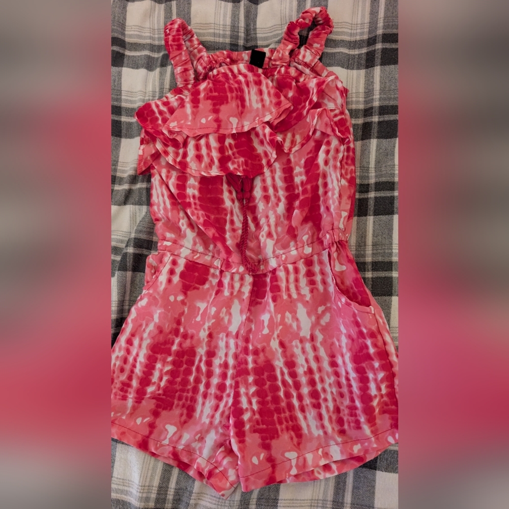 $$ Striped Romper